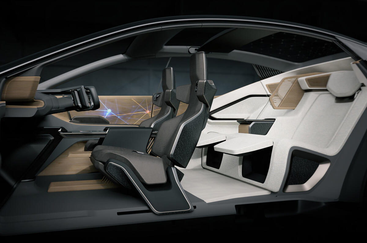 Lexus LF ZL concept side interior cabin