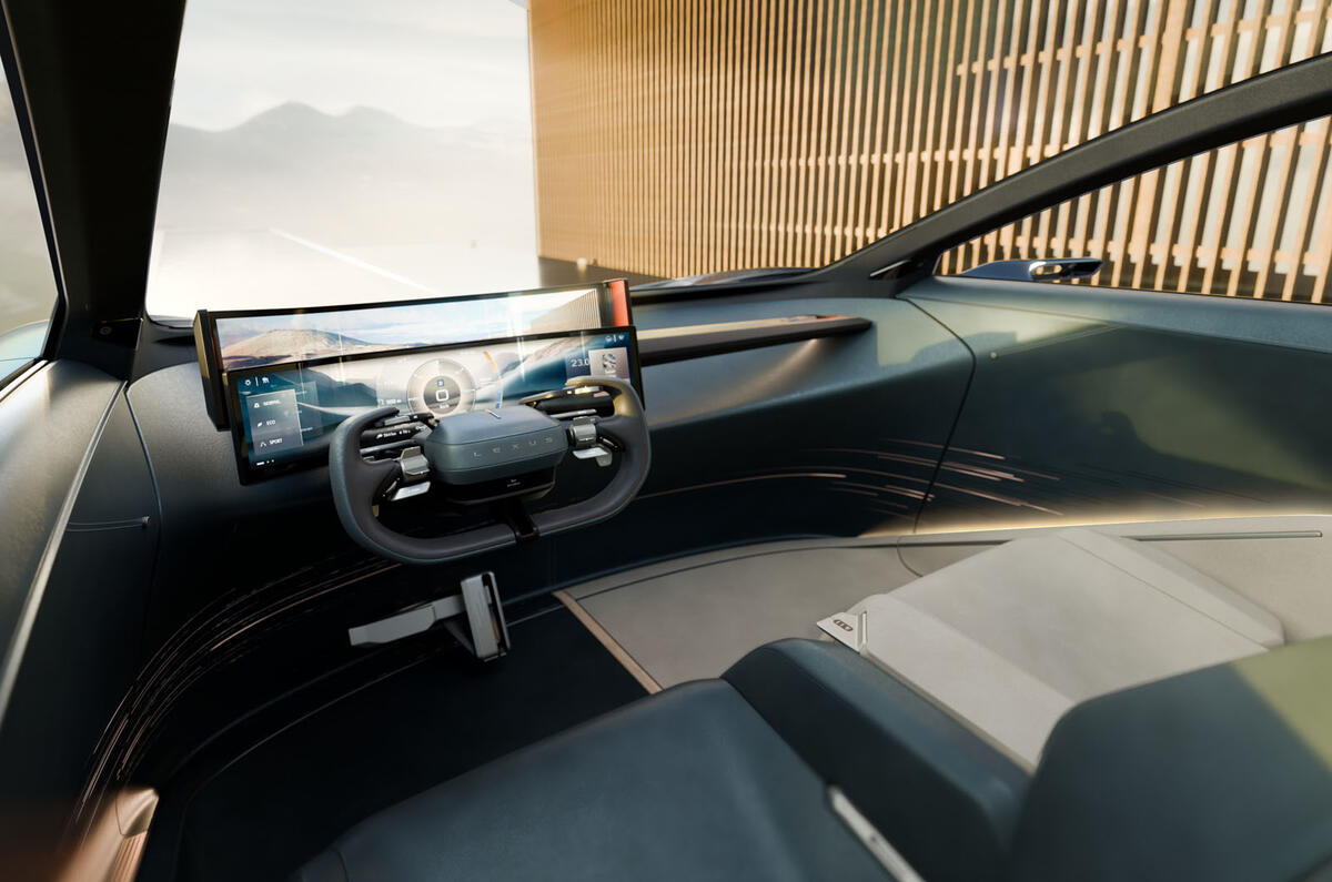 Lexus LS Coupe interior front 3 Lexus LS Coupe interior front 3