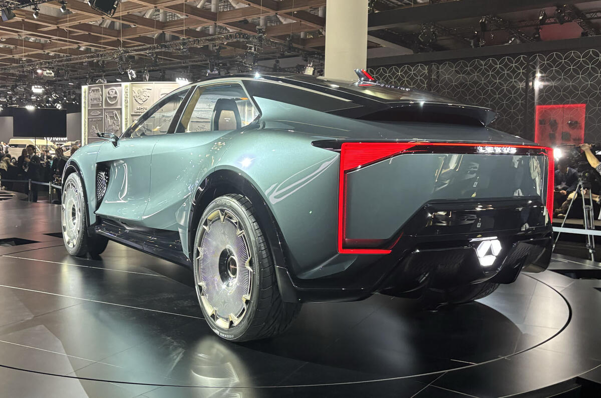 Lexus LS Coupe rear Lexus LS Coupe rear