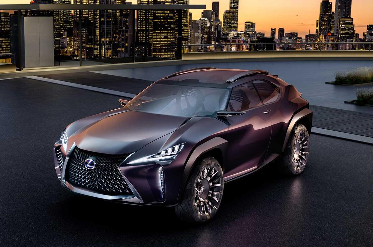 Lexus UX concept revealed in Paris