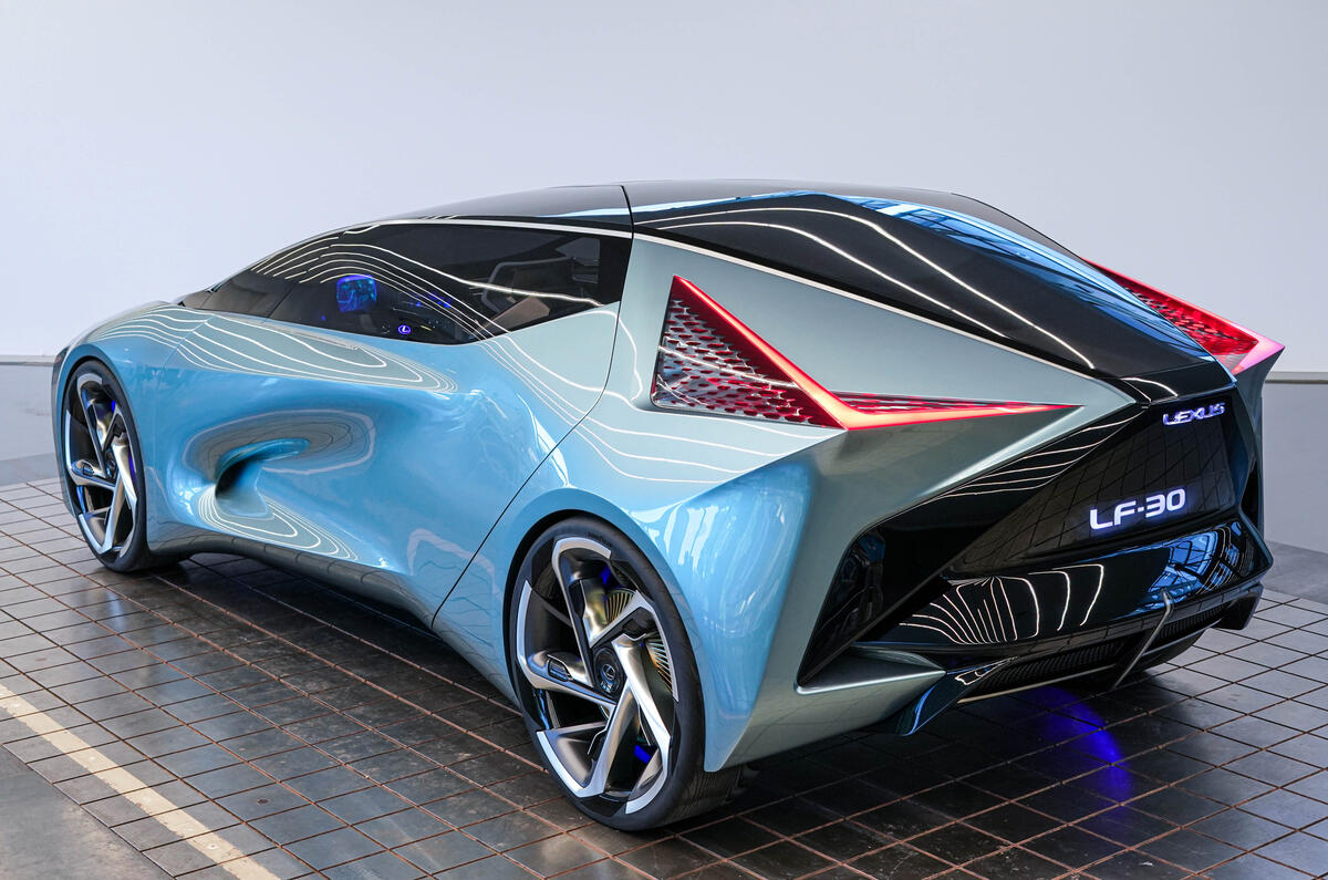 Lexus LF-30 concept - rear studio