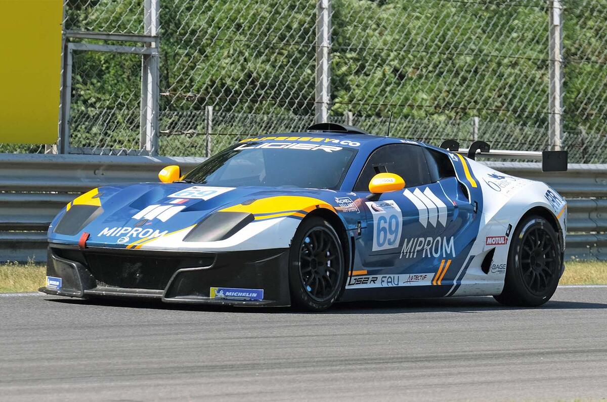 Ligier GT4 racing car