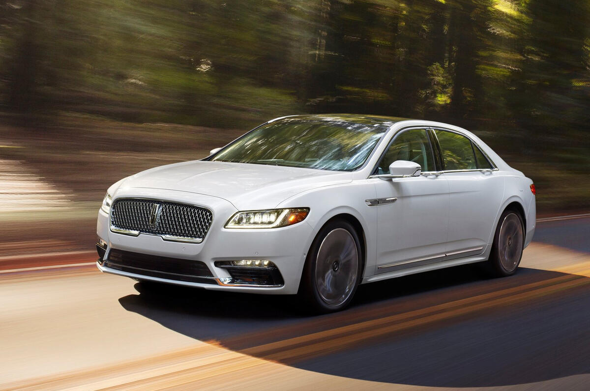 2017 Lincoln Continental Detroit show revealed