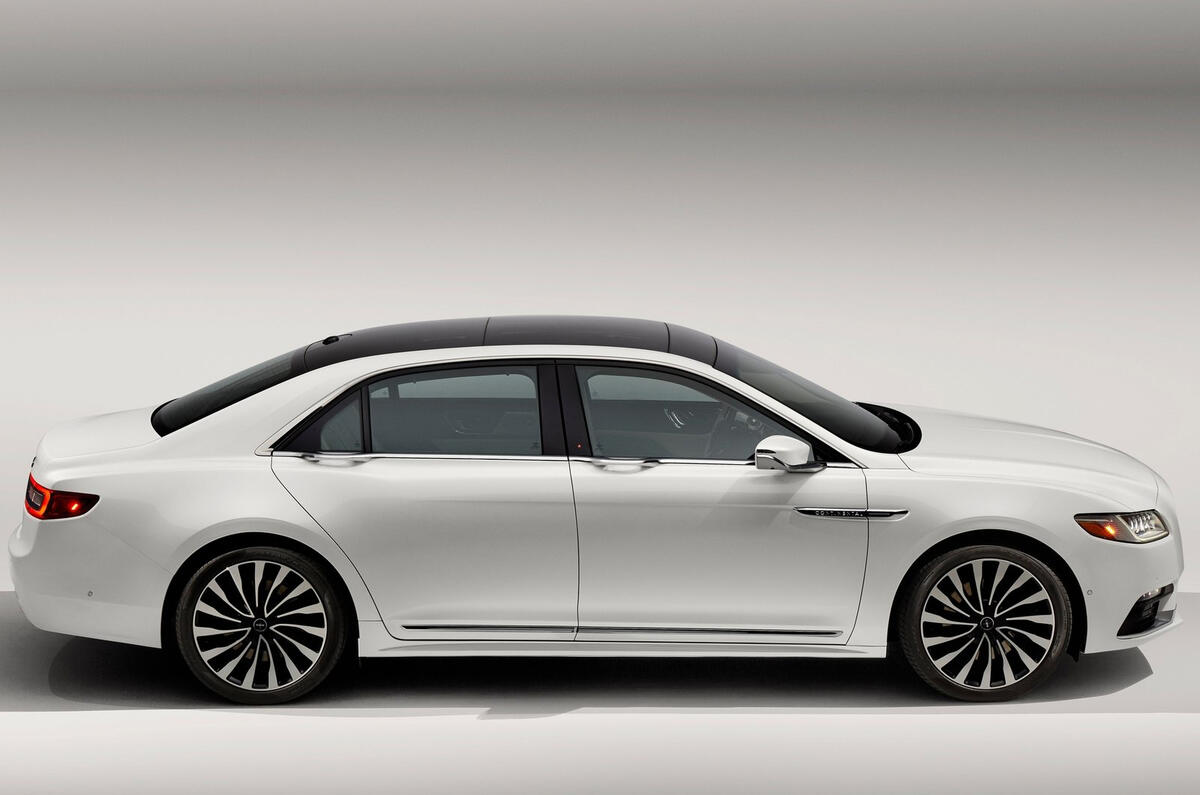 2017 Lincoln Continental Detroit show revealed