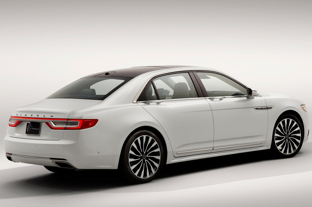 2017 Lincoln Continental Detroit show revealed
