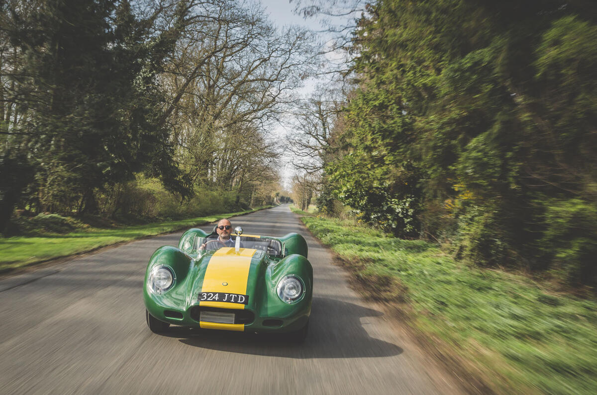 Driving the Lister Knobbly