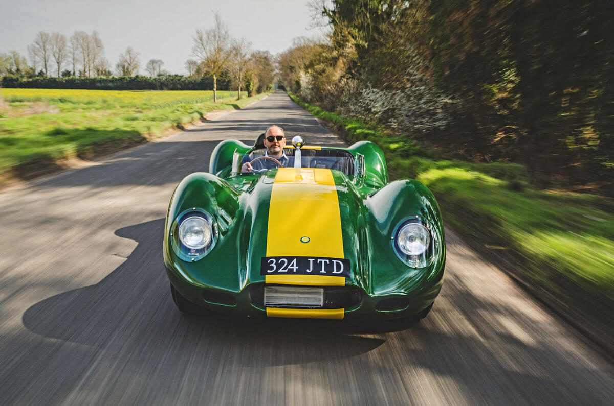 Driving the Lister Knobbly