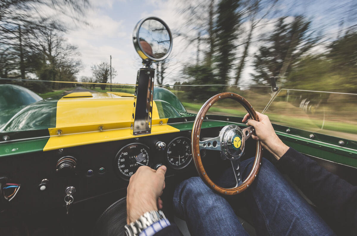 Driving the Lister Knobbly