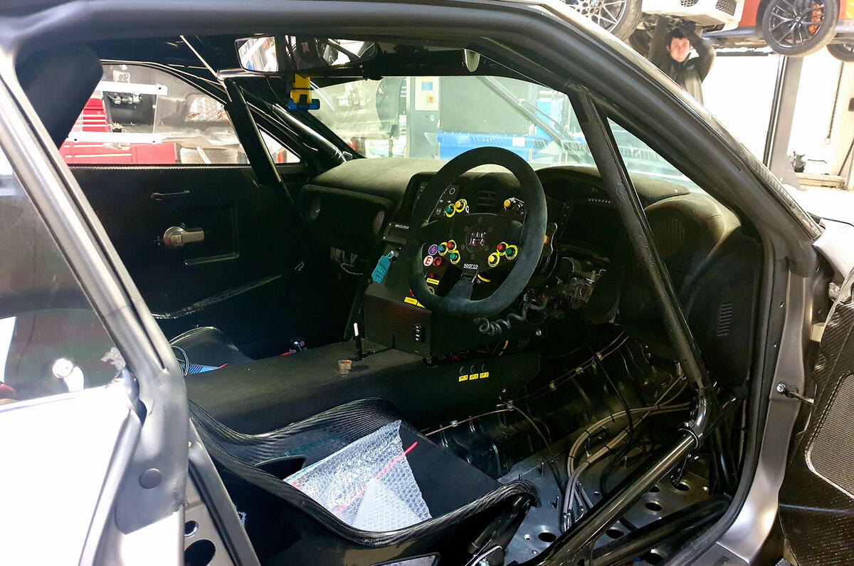 Litchfield Nissan GT-R Nurburgring record attempt - interior
