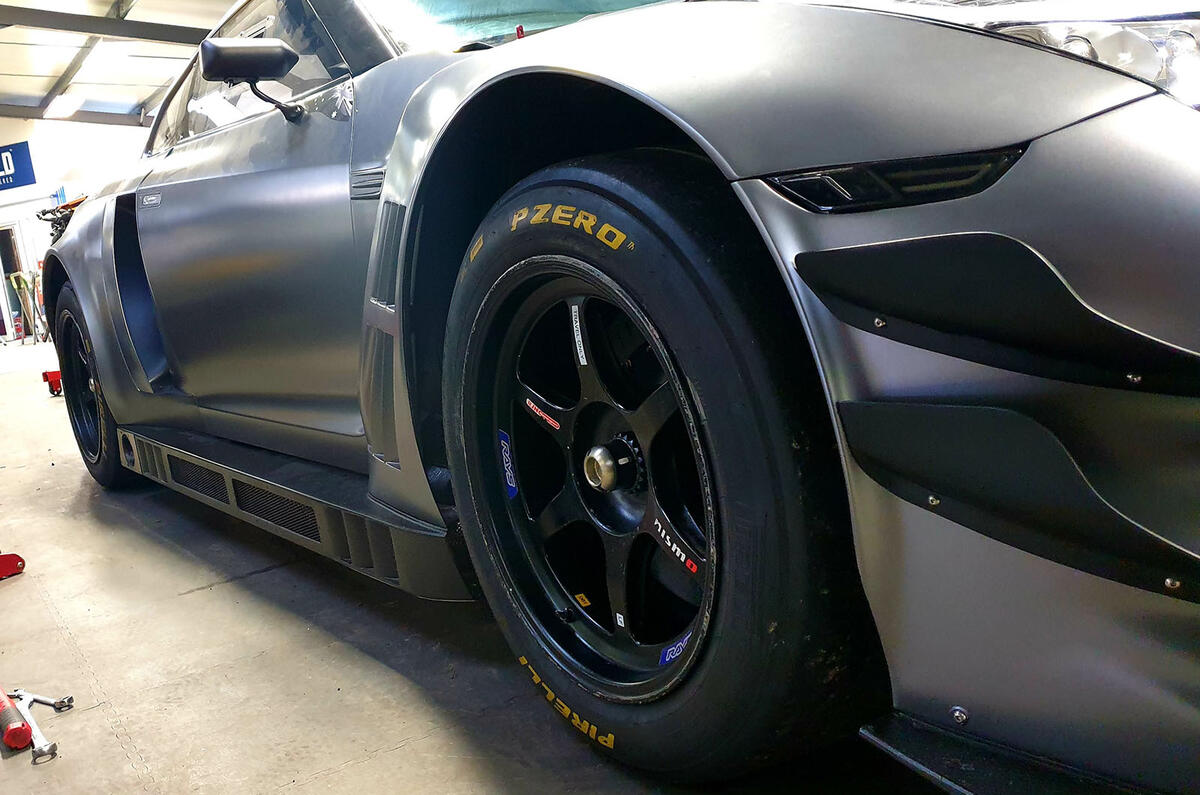 Litchfield Nissan GT-R Nurburgring record attempt - wheels