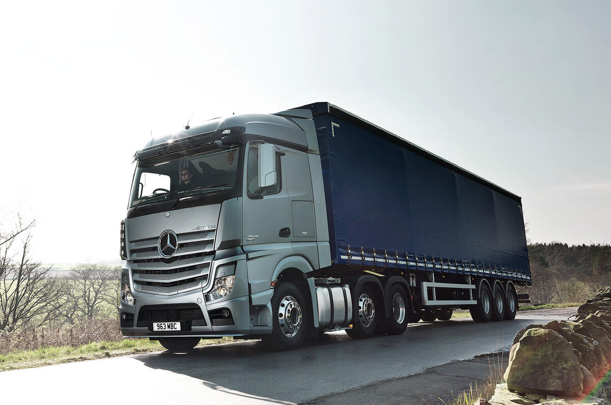 Autonomous lorries to be tested on UK motorways this year  Autocar