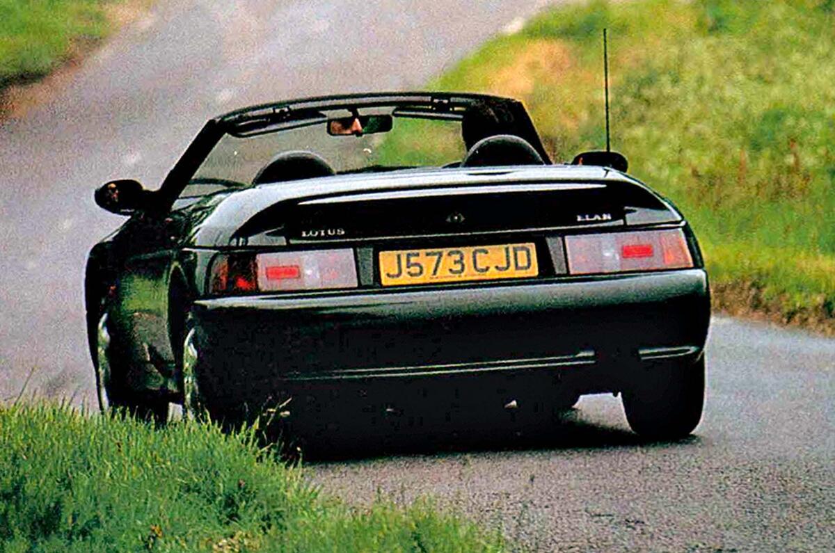 Lotus Elan rear three quarter Lotus Elan rear three quarter