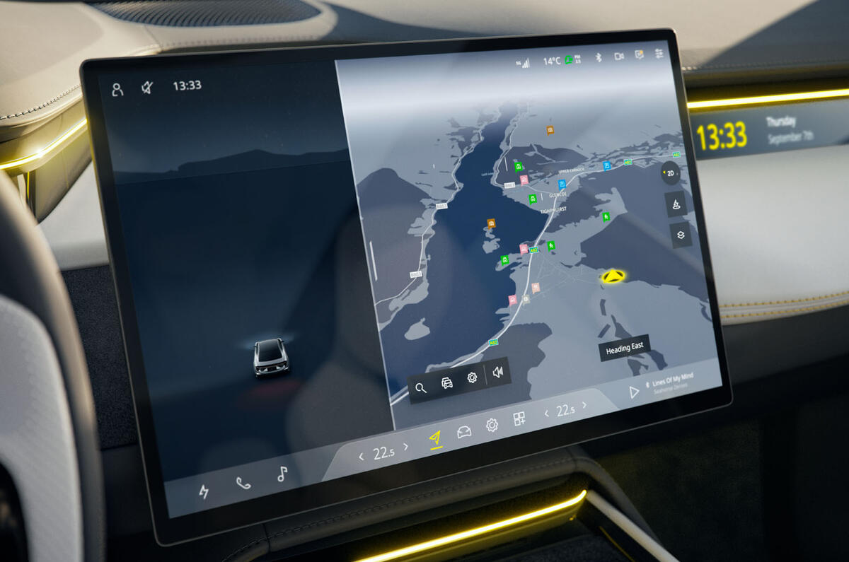 Lotus Emeya 2024 infotainment screen Lotus Emeya 2024 infotainment screen