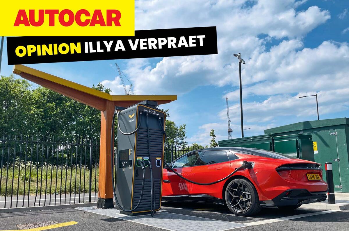 Lotus Emeya charging