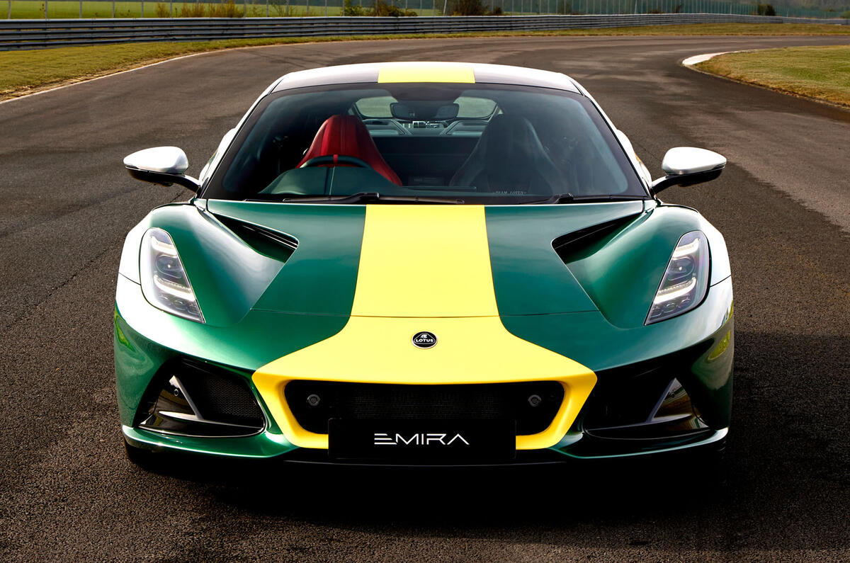 Lotus Emira Clark Edition front static Lotus Emira Clark Edition front static