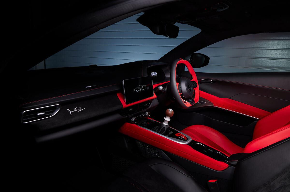 Lotus Emira Clark Edition interior Lotus Emira Clark Edition interior