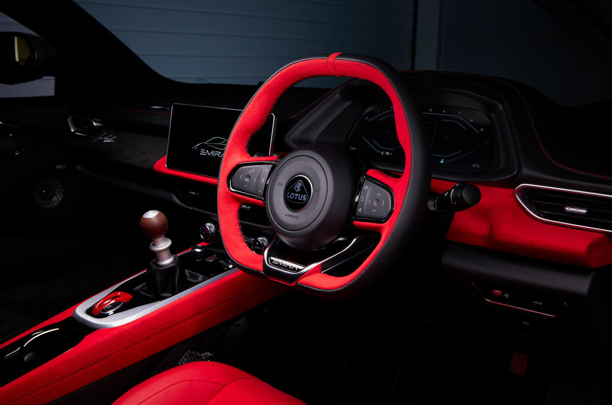 Lotus Emira Clark Edition steering wheel Lotus Emira Clark Edition steering wheel
