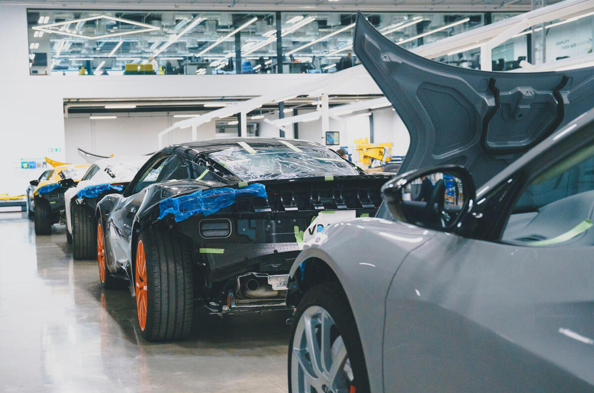 Lotus Emira production