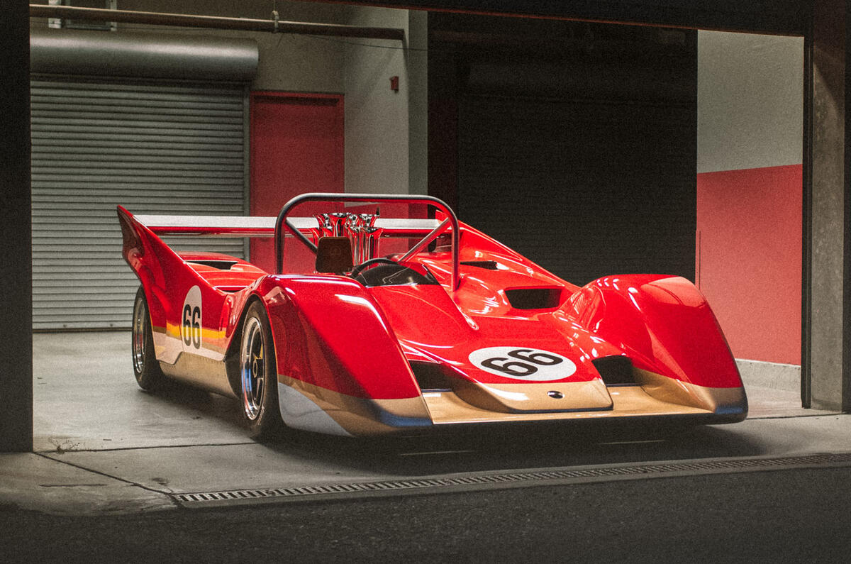 Lotus Type 66 front garage