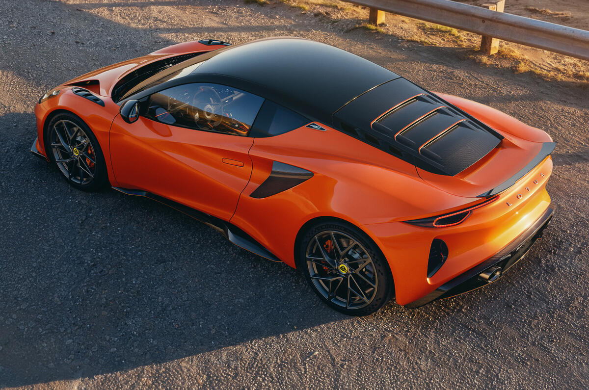 Lotus Emira 420 Sport Rear 3 Quarter