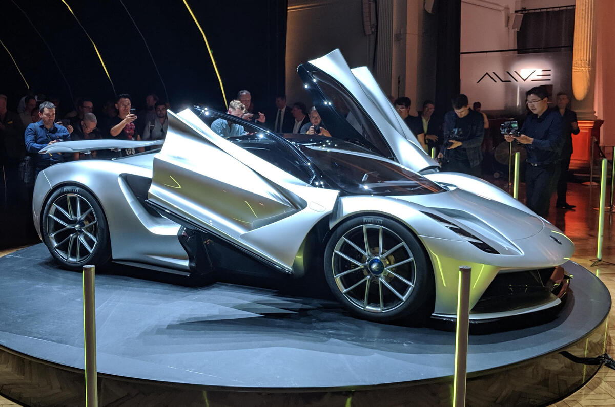 Lotus Evija official reveal - right