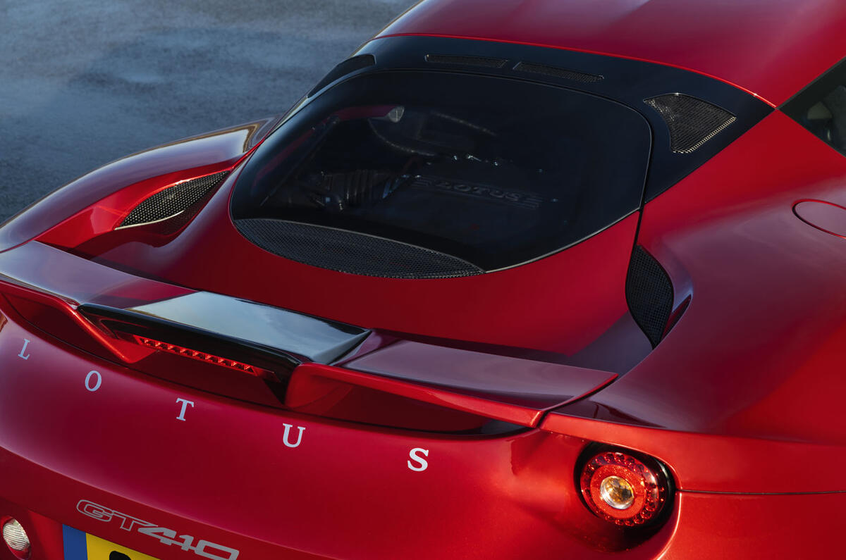 2020 Lotus Evora GT410 - rear spoiler
