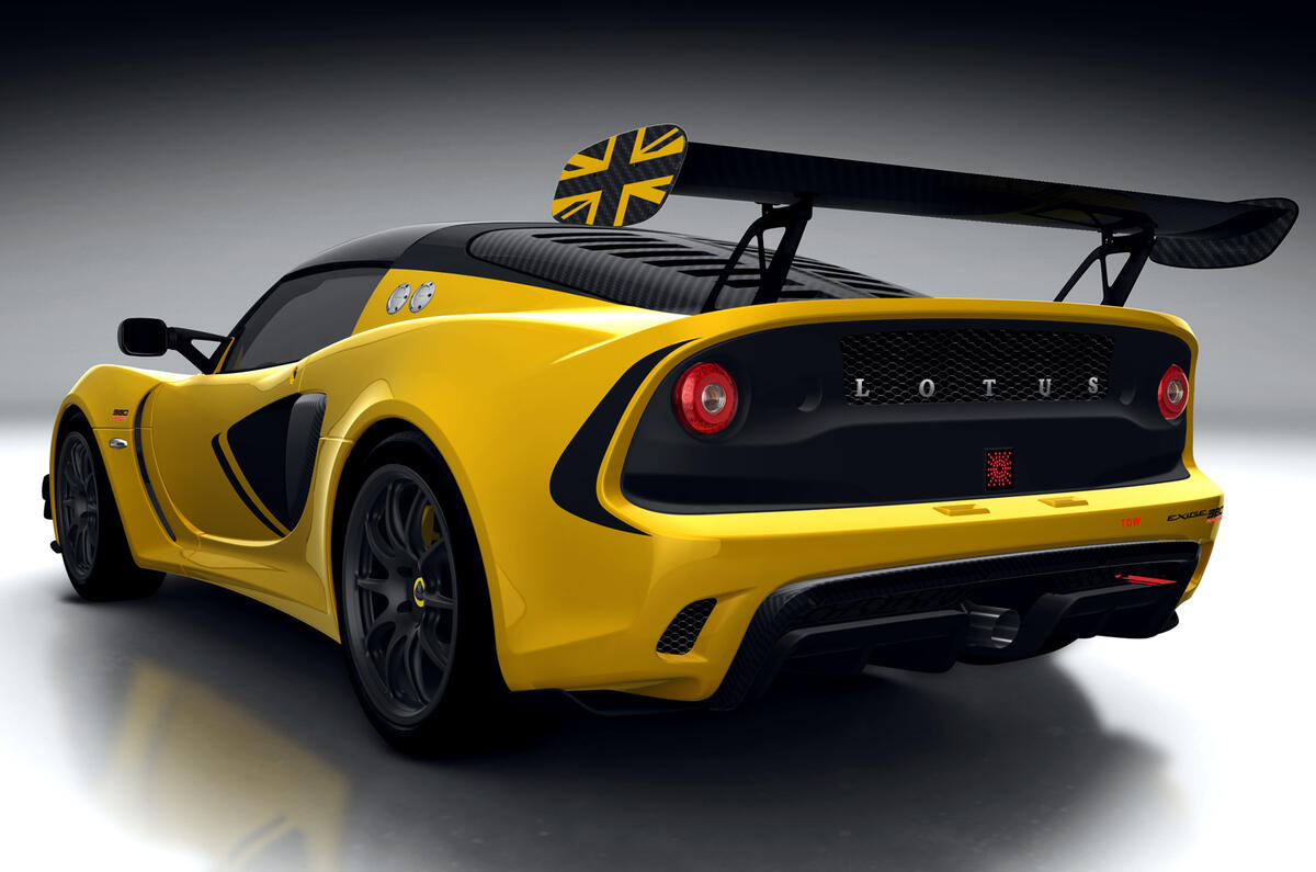 998kg Lotus Exige Race 380 racing model revealed