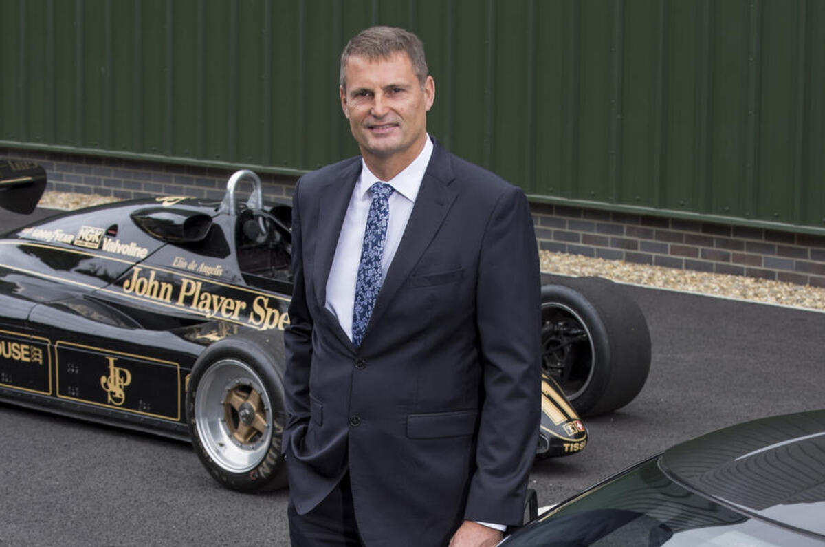 Phil Popham, Lotus boss