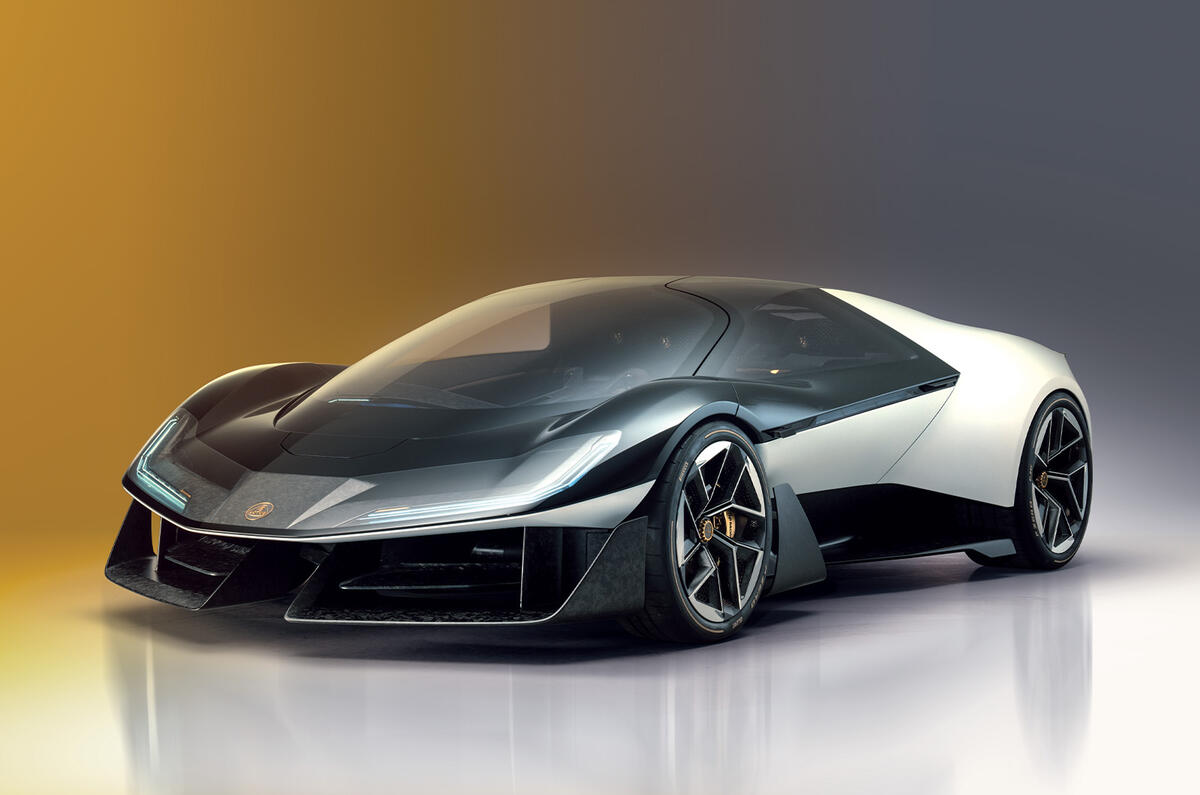 Lotus Theory 1 concept   front lead