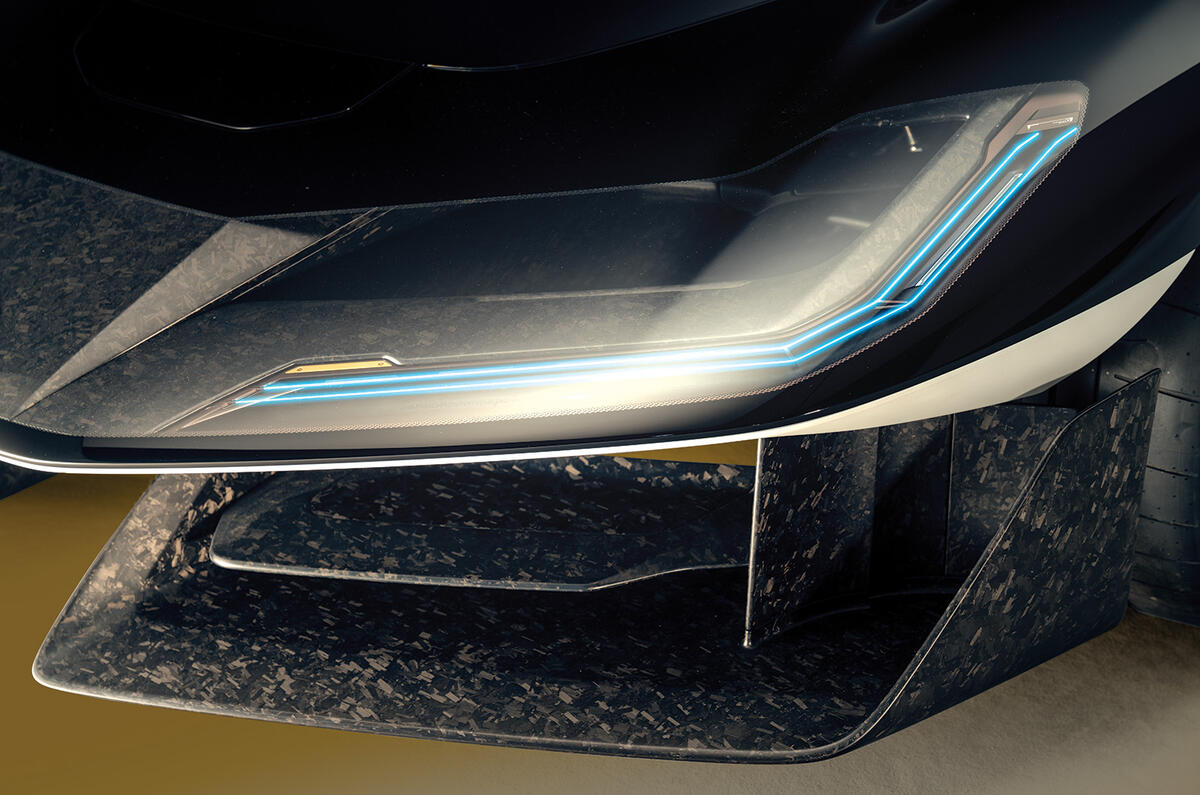 Lotus Theory 1 front fender Lotus Theory 1 front fender