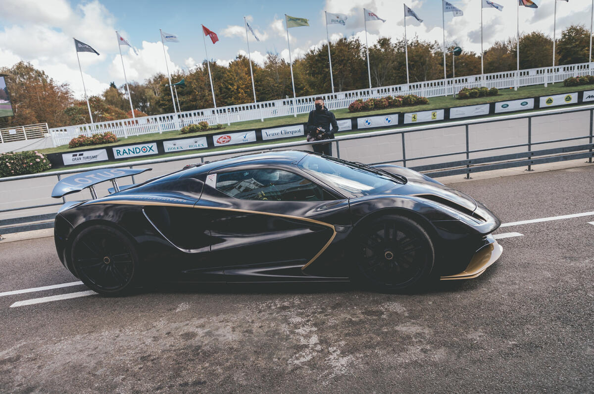 2020 Lotus Evija prototype at Goodwood Speedweek 2020 Lotus Evija prototype at Goodwood Speedweek