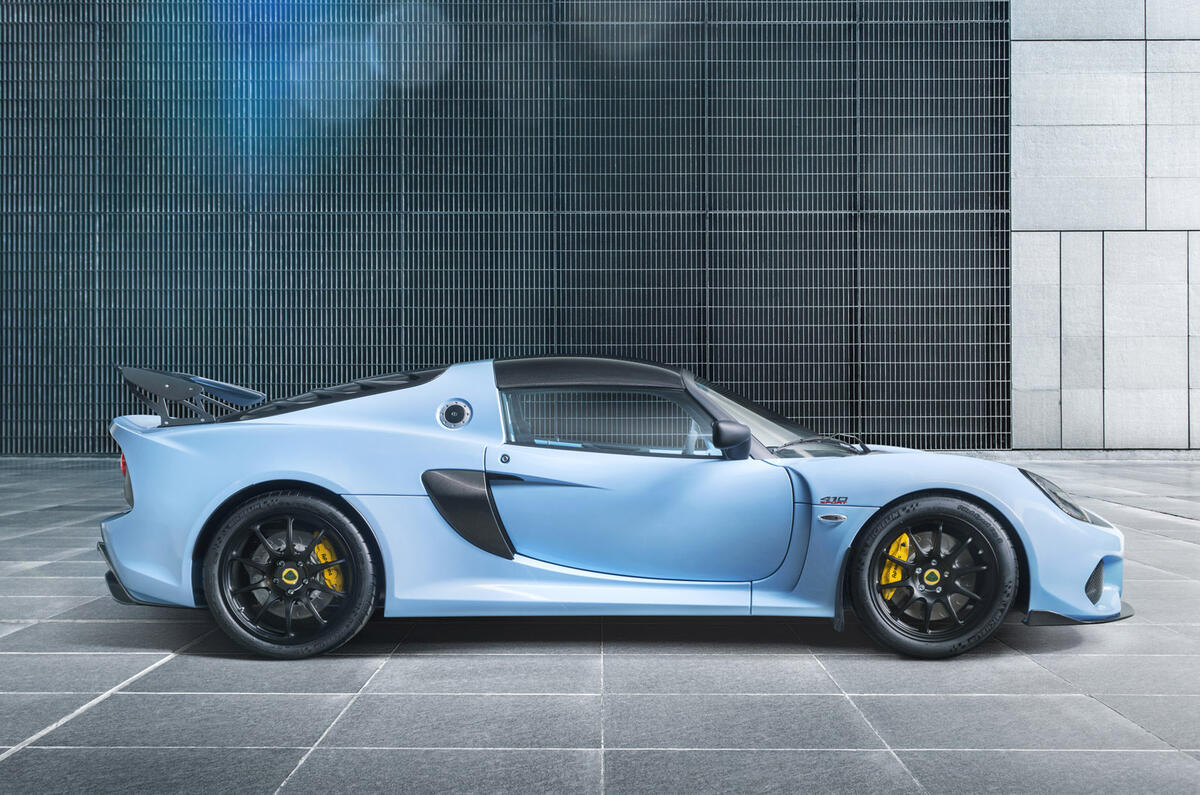 The new Lotus Exige Sport 410