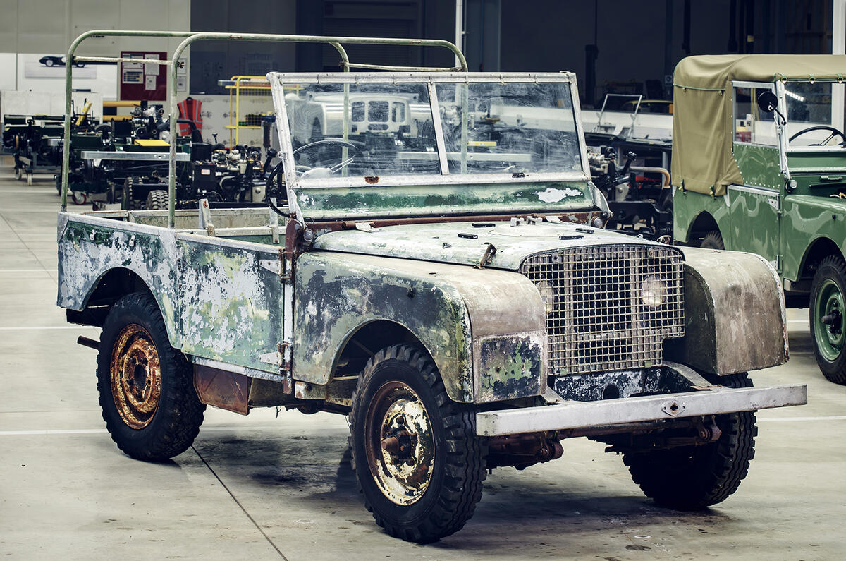 Land Rover to restore original 1948 Land Rover launch car