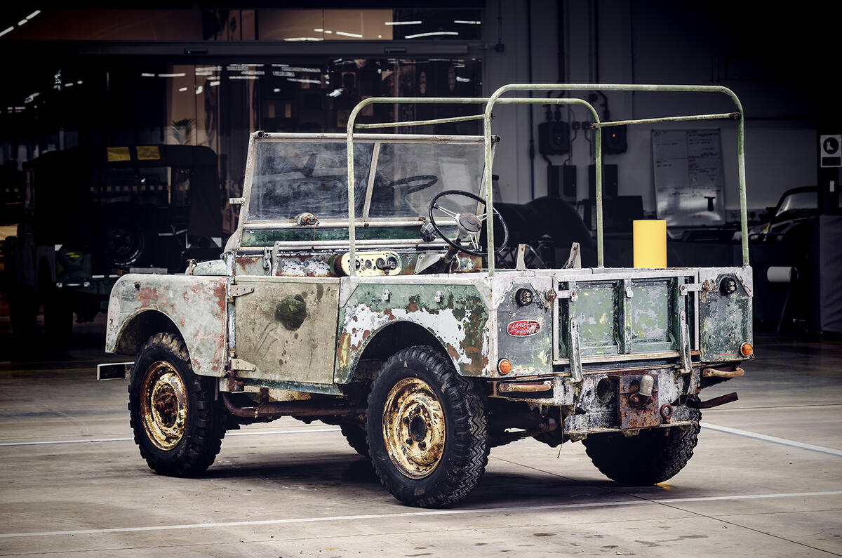 Land Rover to restore original 1948 Land Rover launch car