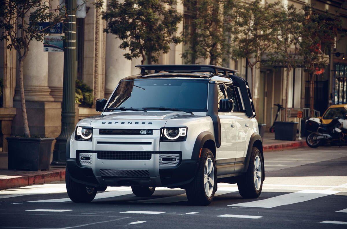 Land Rover Defender exterior Land Rover Defender exterior