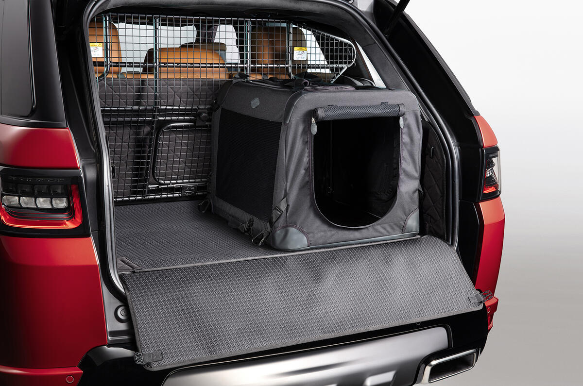 Land Rover Pet Packs revealed as official accessories