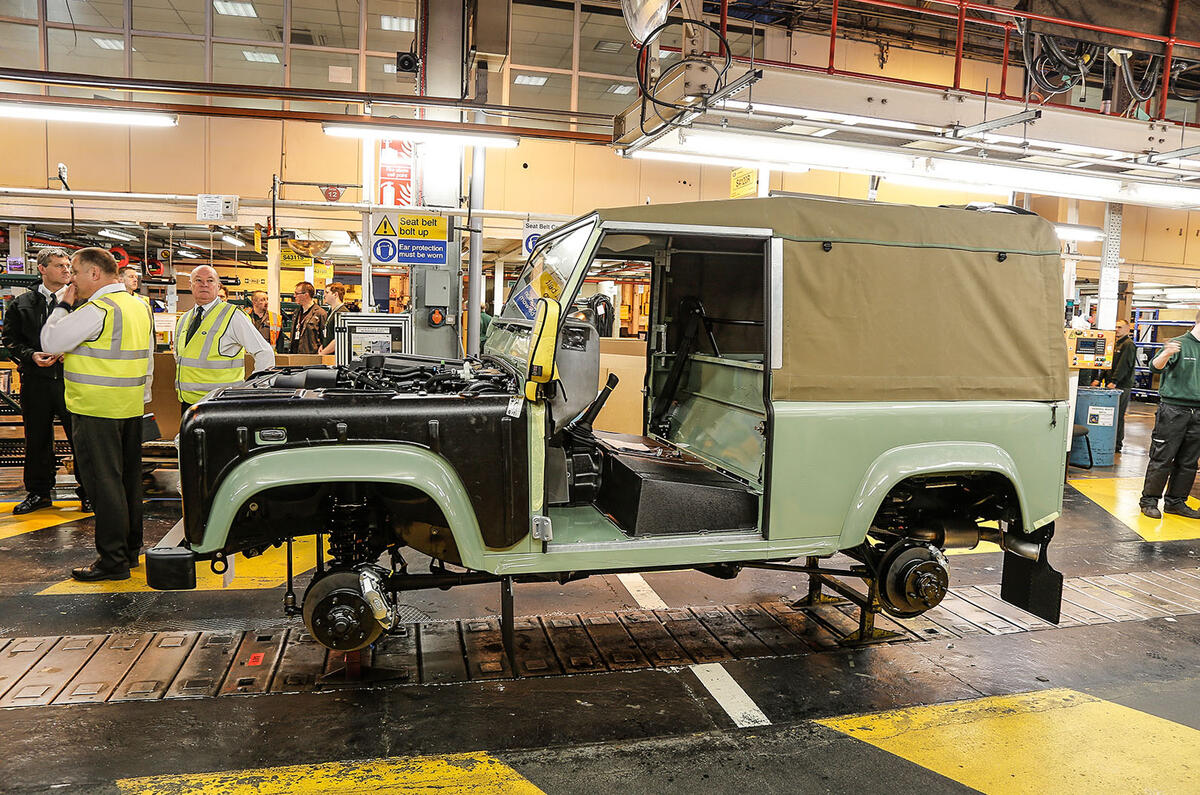 Land Rover Defender production ends