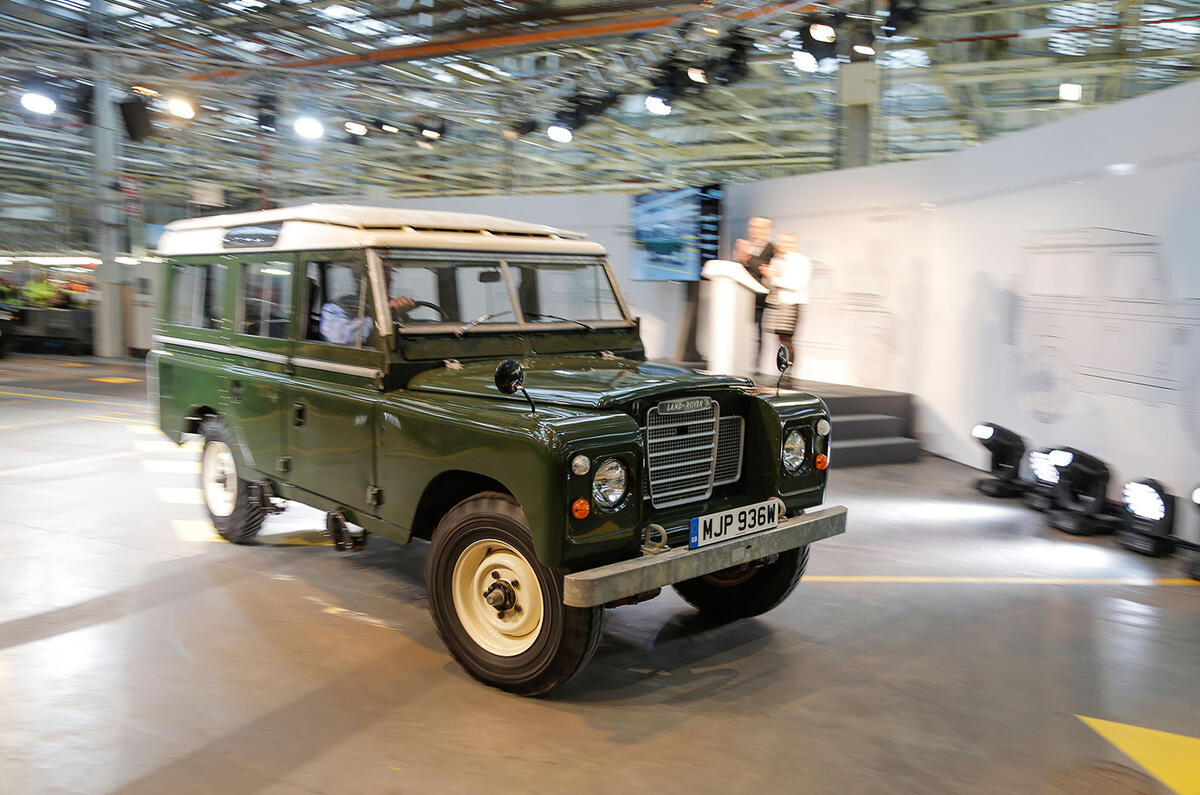 Land Rover Defender production ends