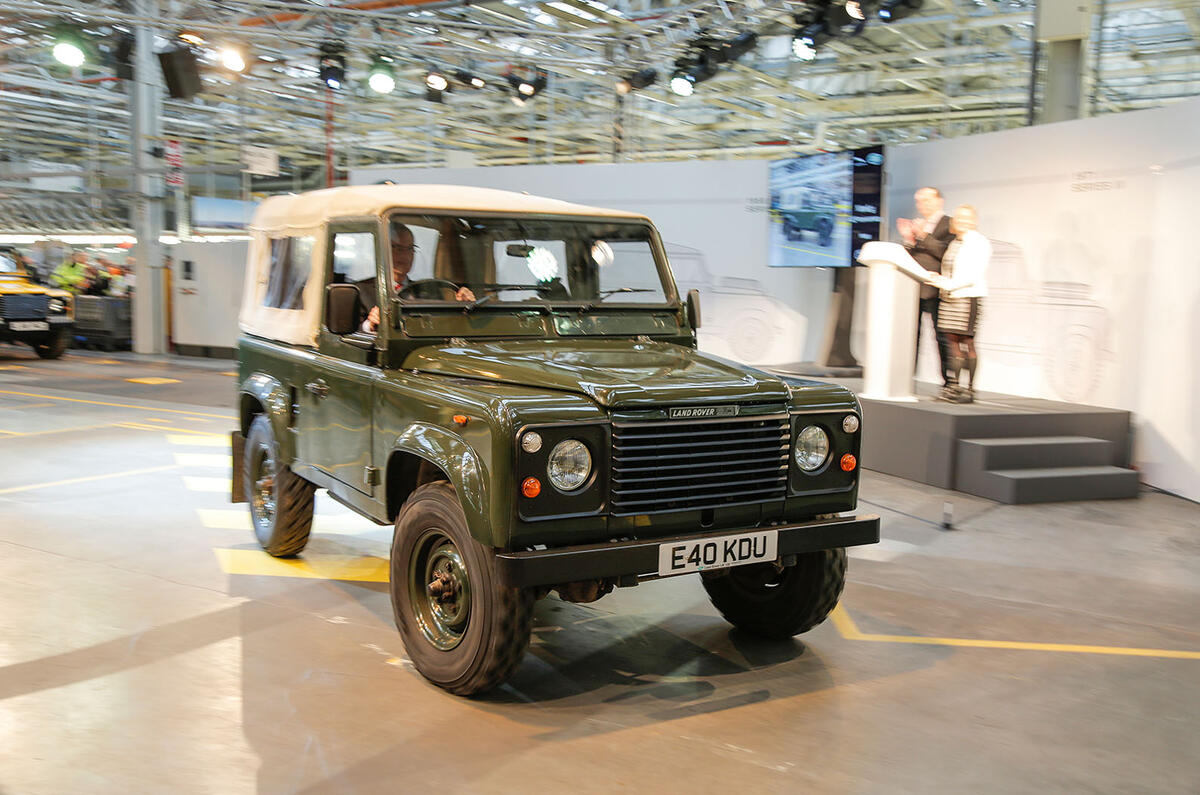 Land Rover Defender production ends