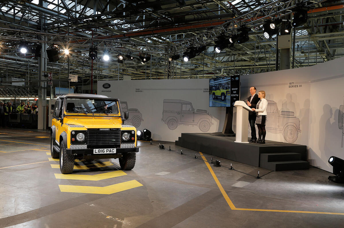 Land Rover Defender production ends