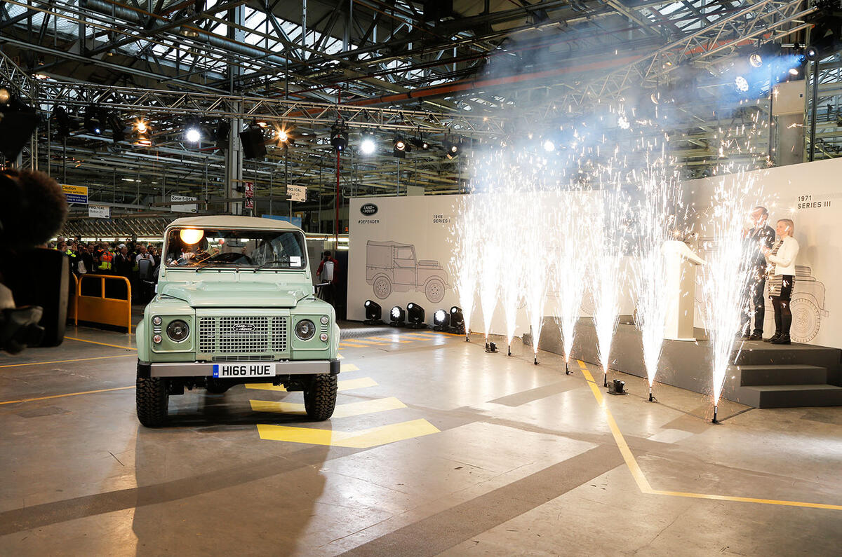 Land Rover Defender production ends
