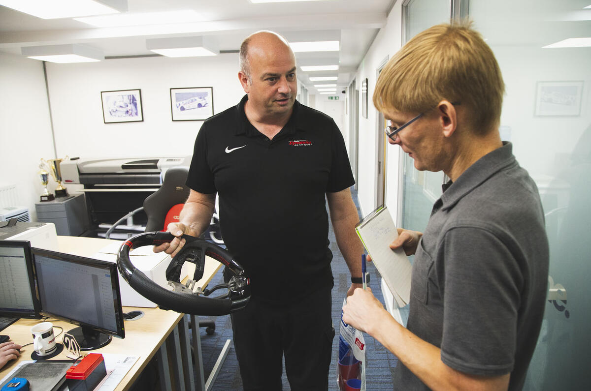 Autocar visits Team Dynamics HQ in Droitwich