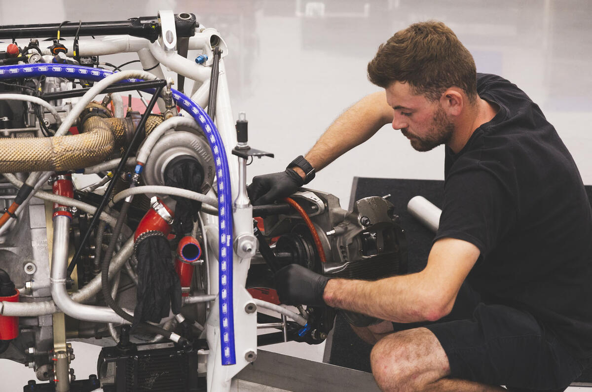 Autocar visits Team Dynamics HQ in Droitwich