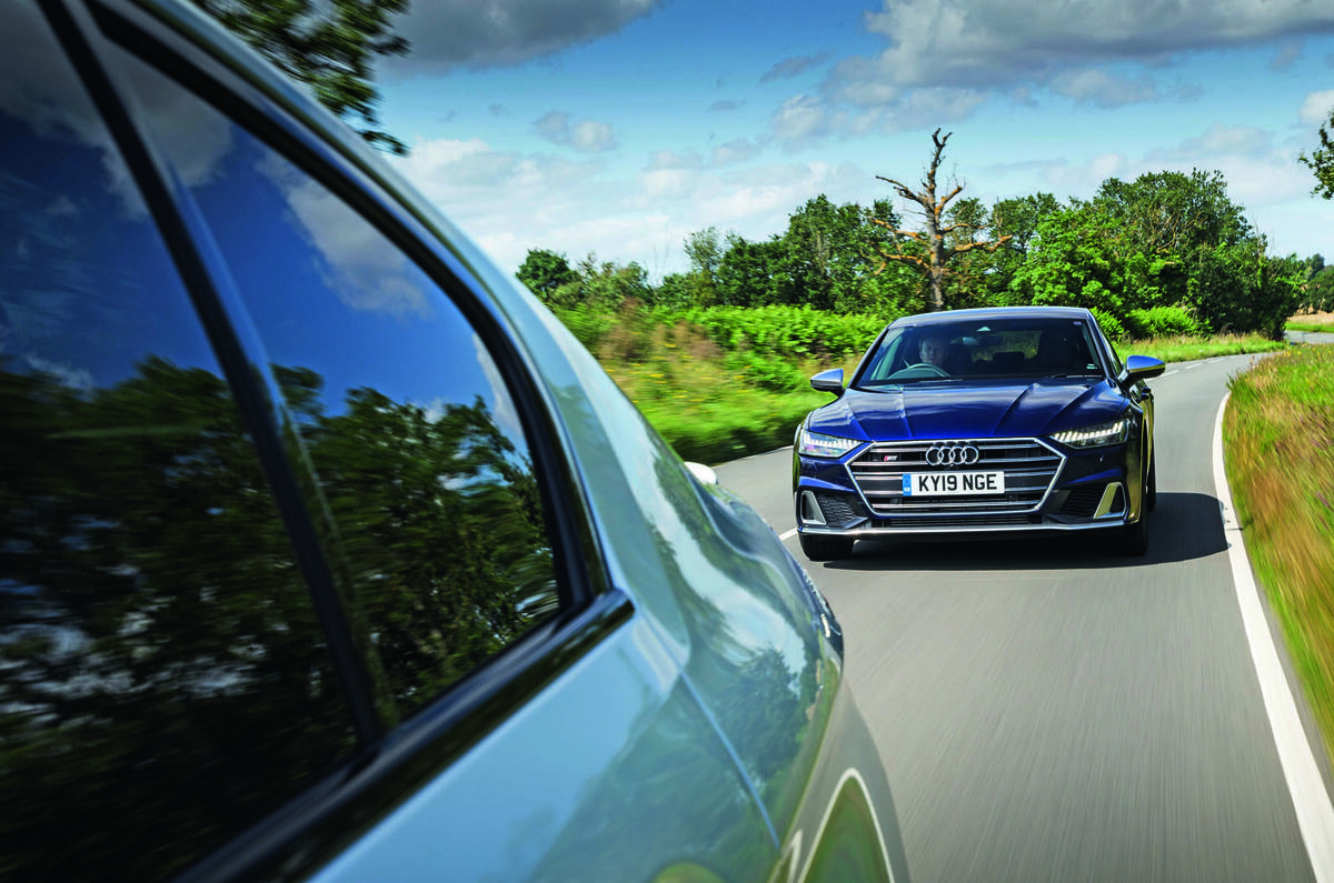 Audi S7 vs Alpina D5 S vs Mercedes-Benz CLS 400d 4Matic