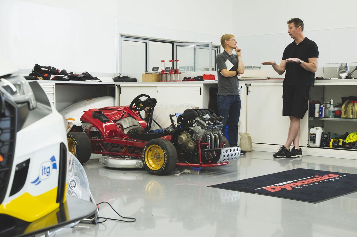 Autocar visits Team Dynamics HQ in Droitwich