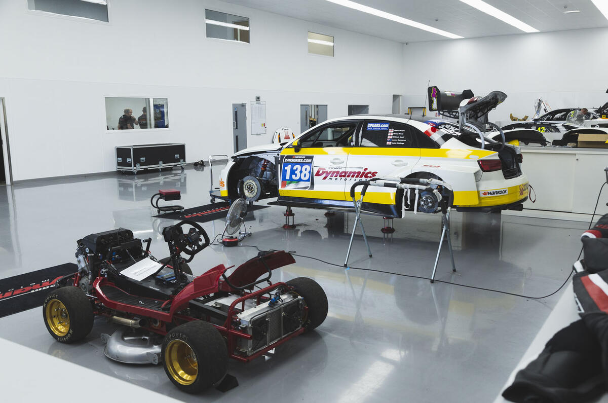 Autocar visits Team Dynamics HQ in Droitwich