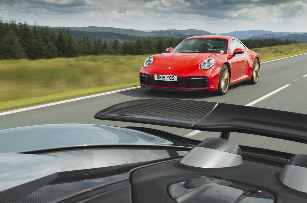 McLaren 600LT Spider with Porsche 911