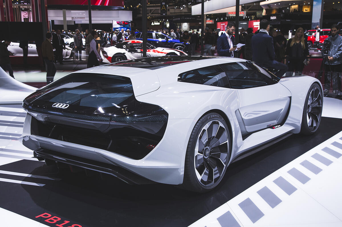 Audi unleashes 764bhp PB18 e-tron EV supercar concept