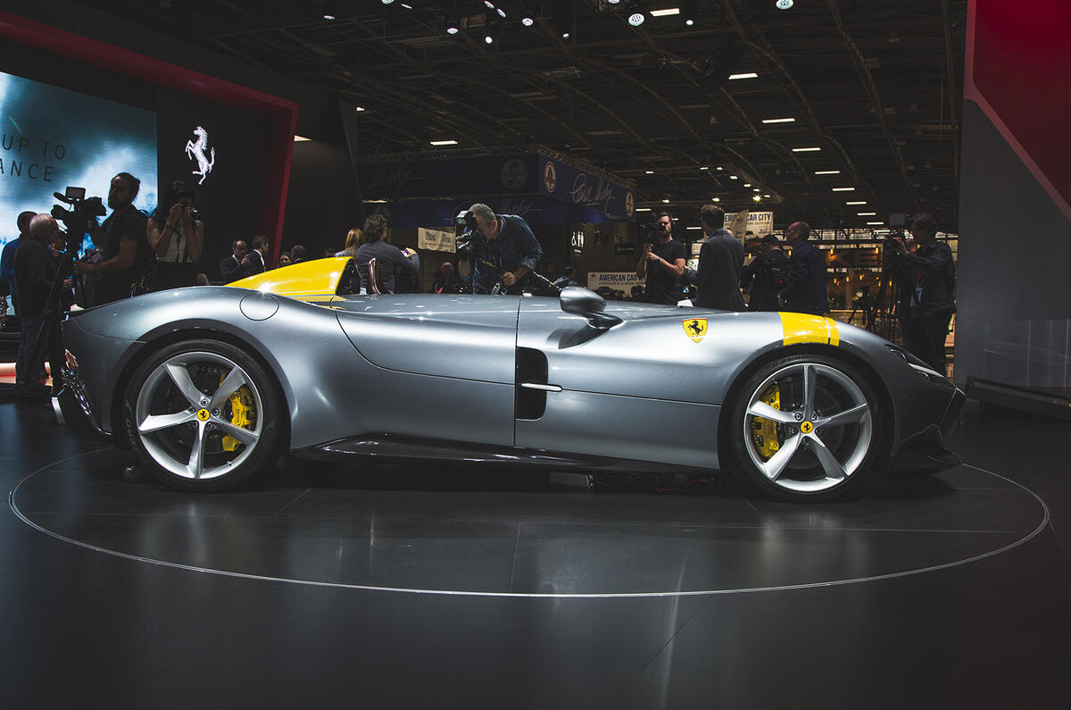 Ferrari showcases Monza SP1 and SP2 speedsters in Paris