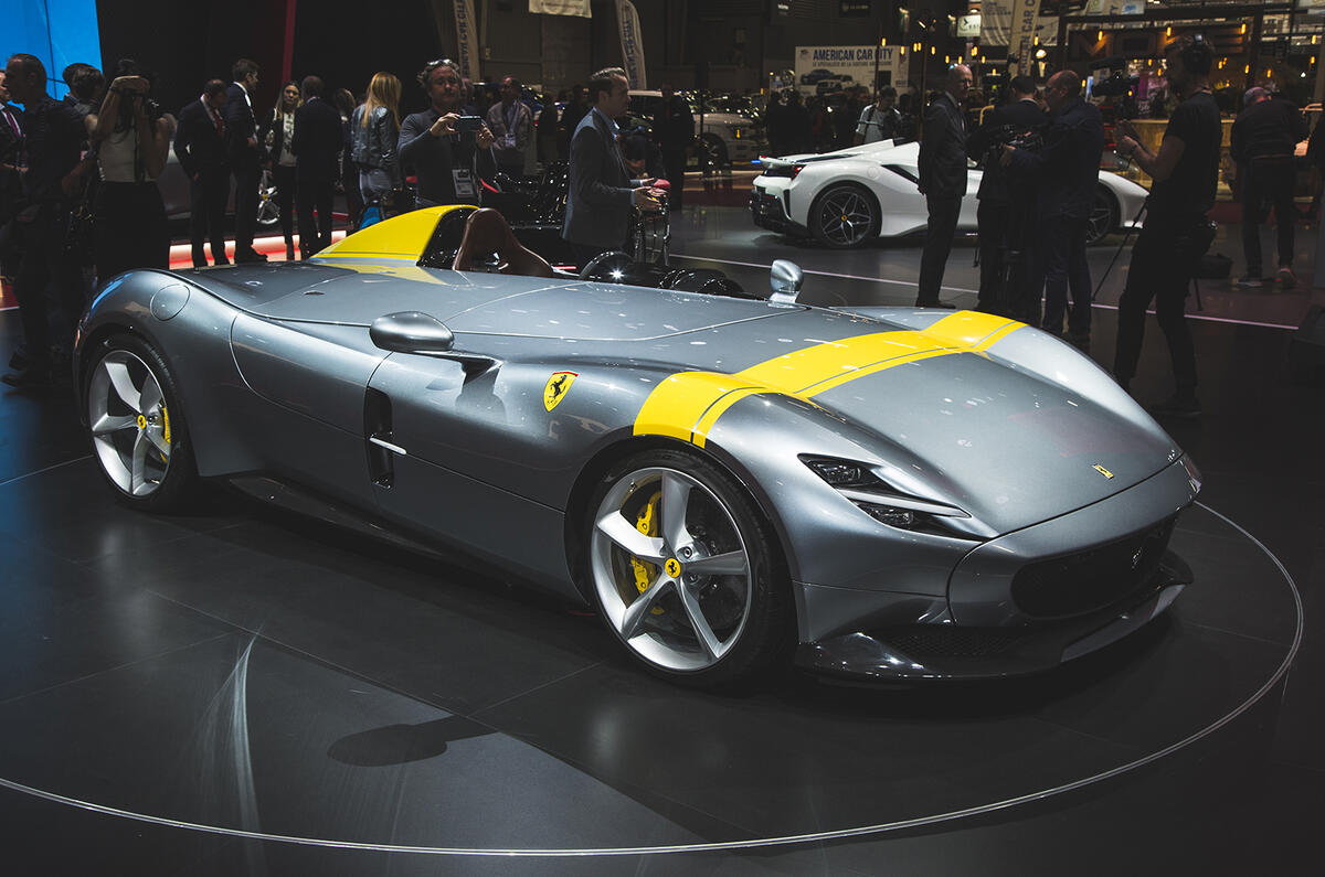 Ferrari showcases Monza SP1 and SP2 speedsters in Paris